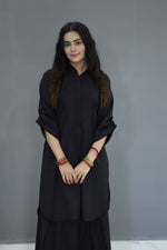 Black kurta set