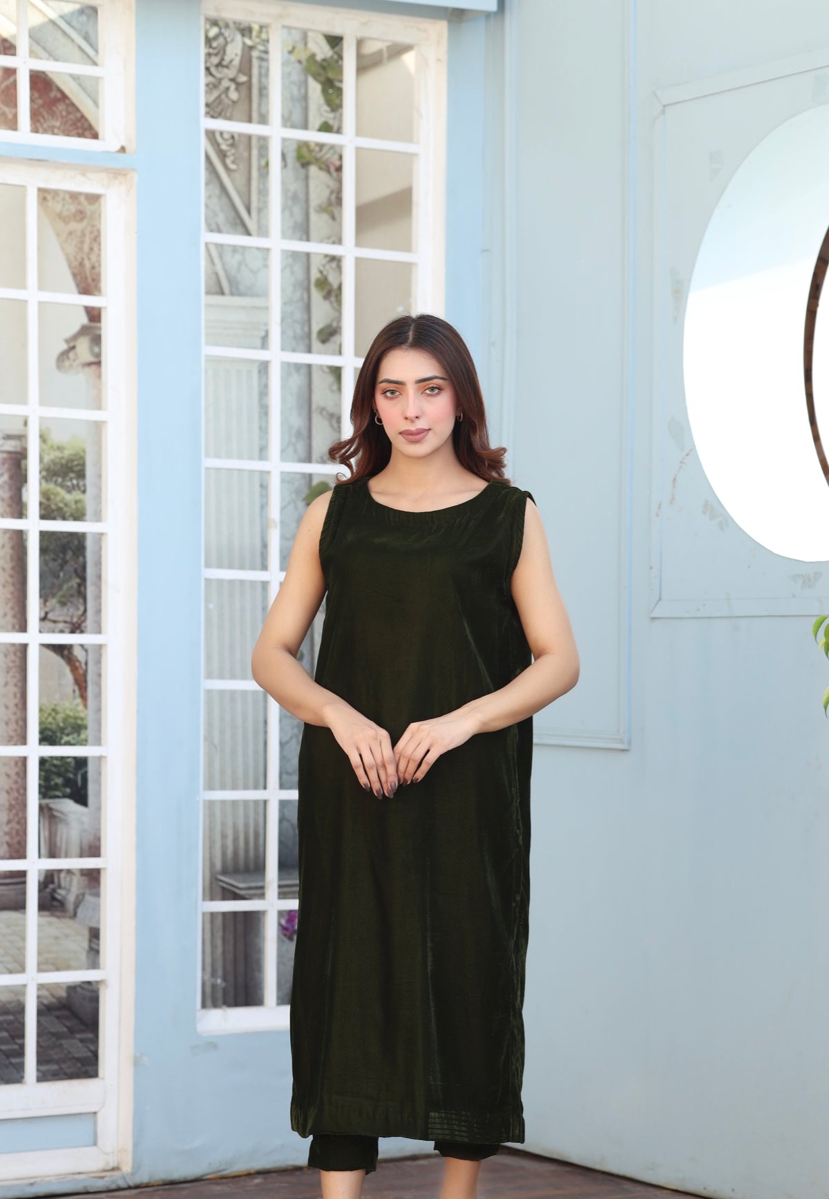 Olive green set