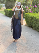 Navy blue bubble