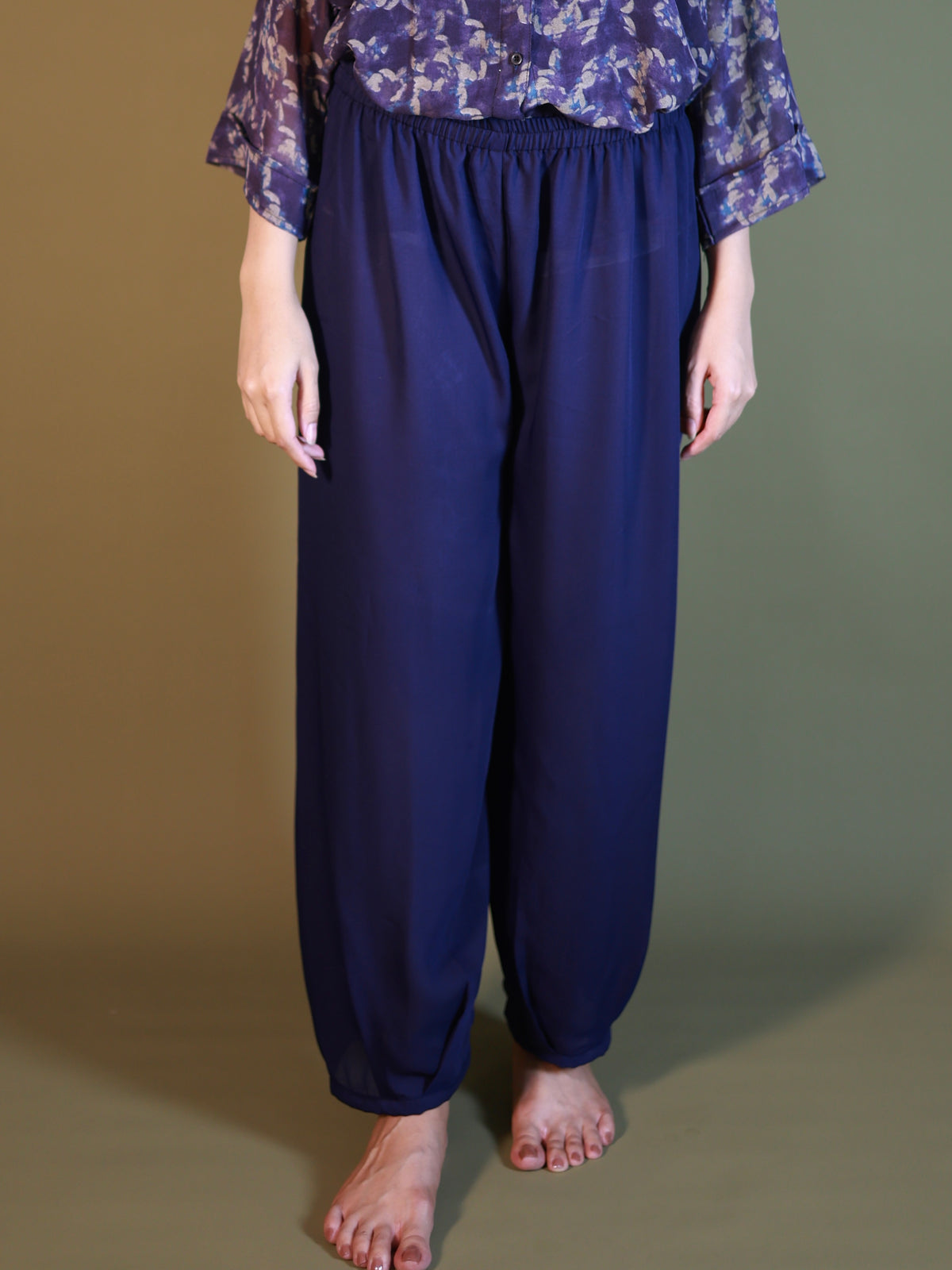 Blue culottes bubble