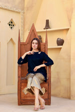 Navy blue Royal set