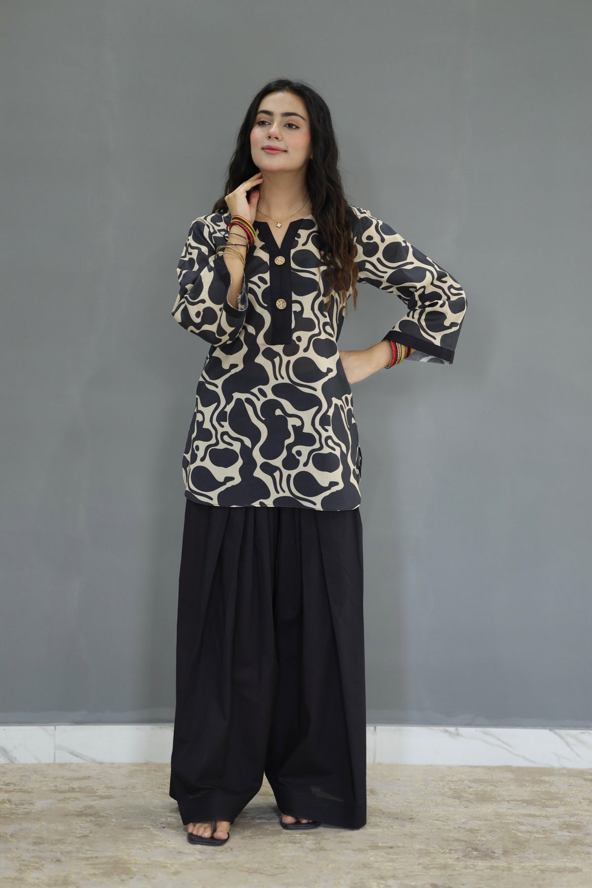 Abstract black