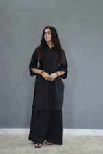 Black kurta set