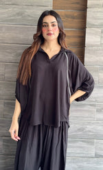 Black stripo set