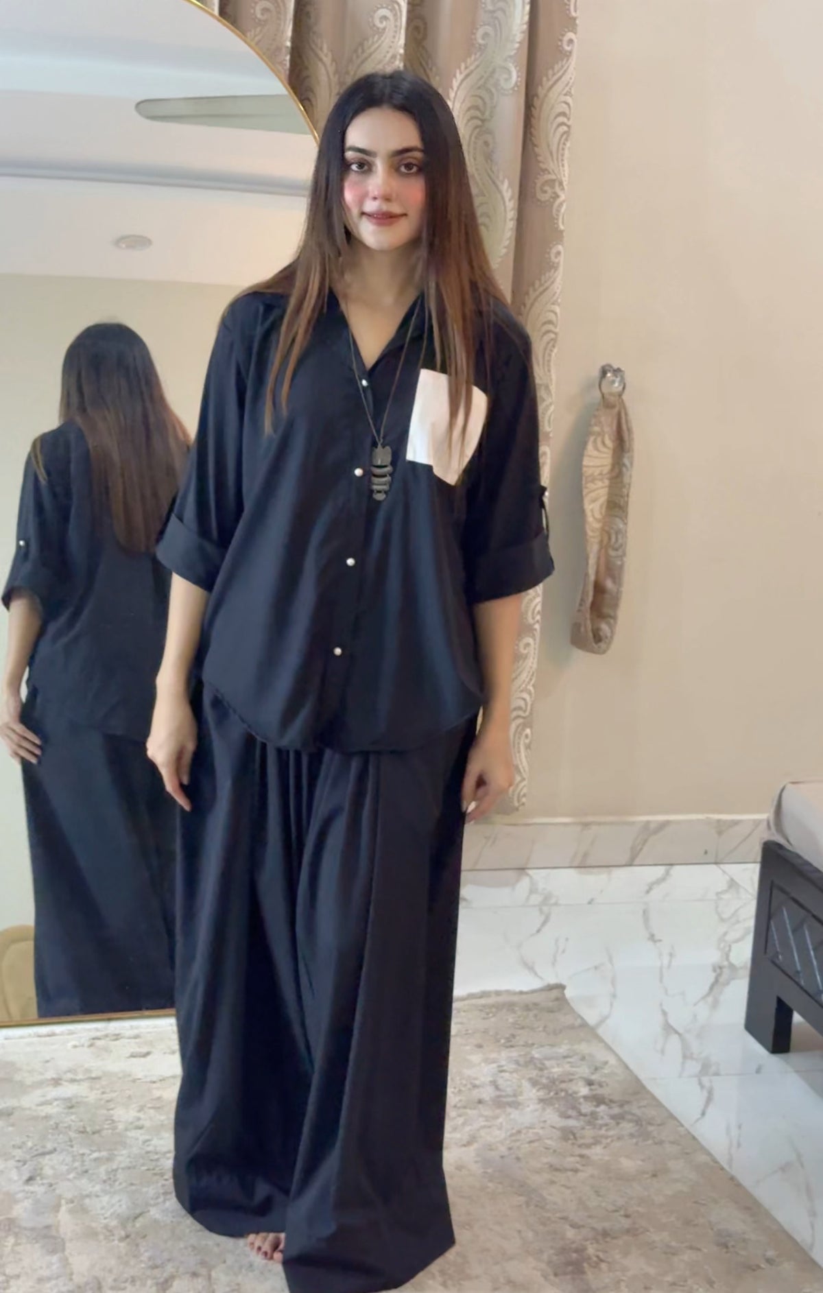 Black Ideal cordset