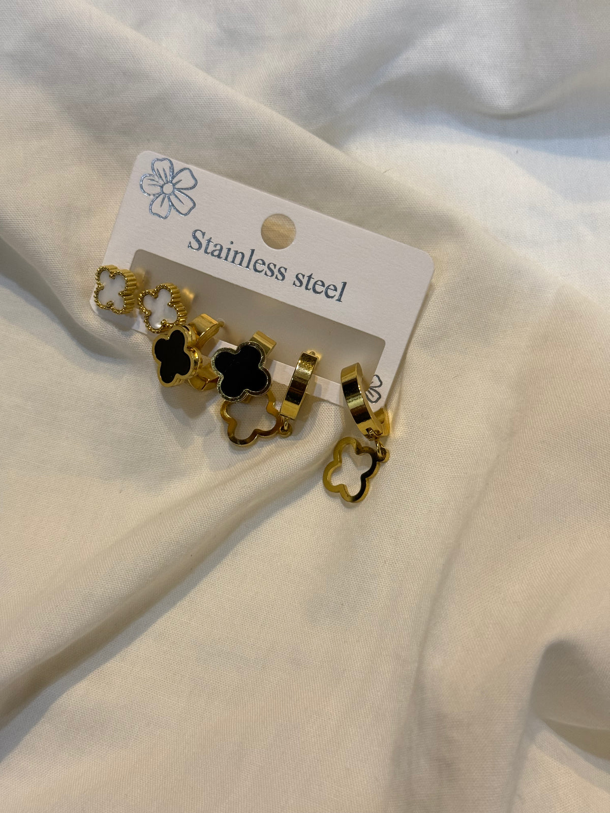 3 set chunky hoops