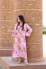 Satrangi Sahil silk dress