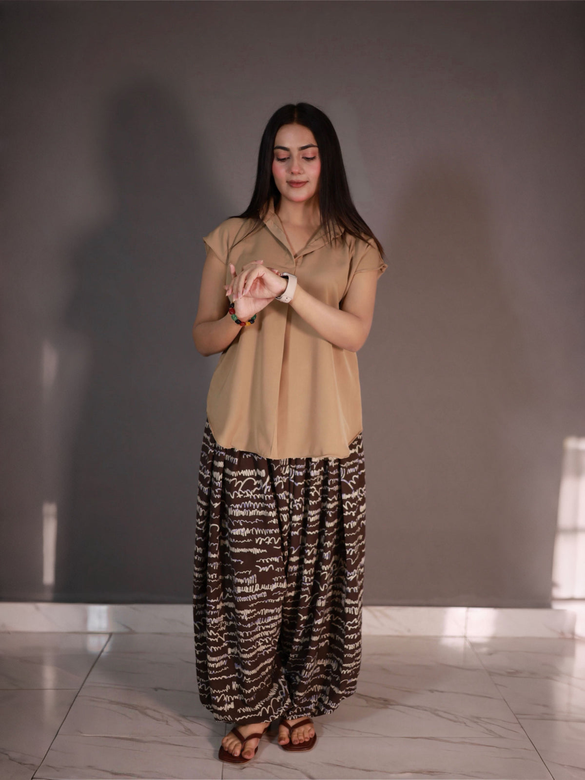 Boxy dune shirt only