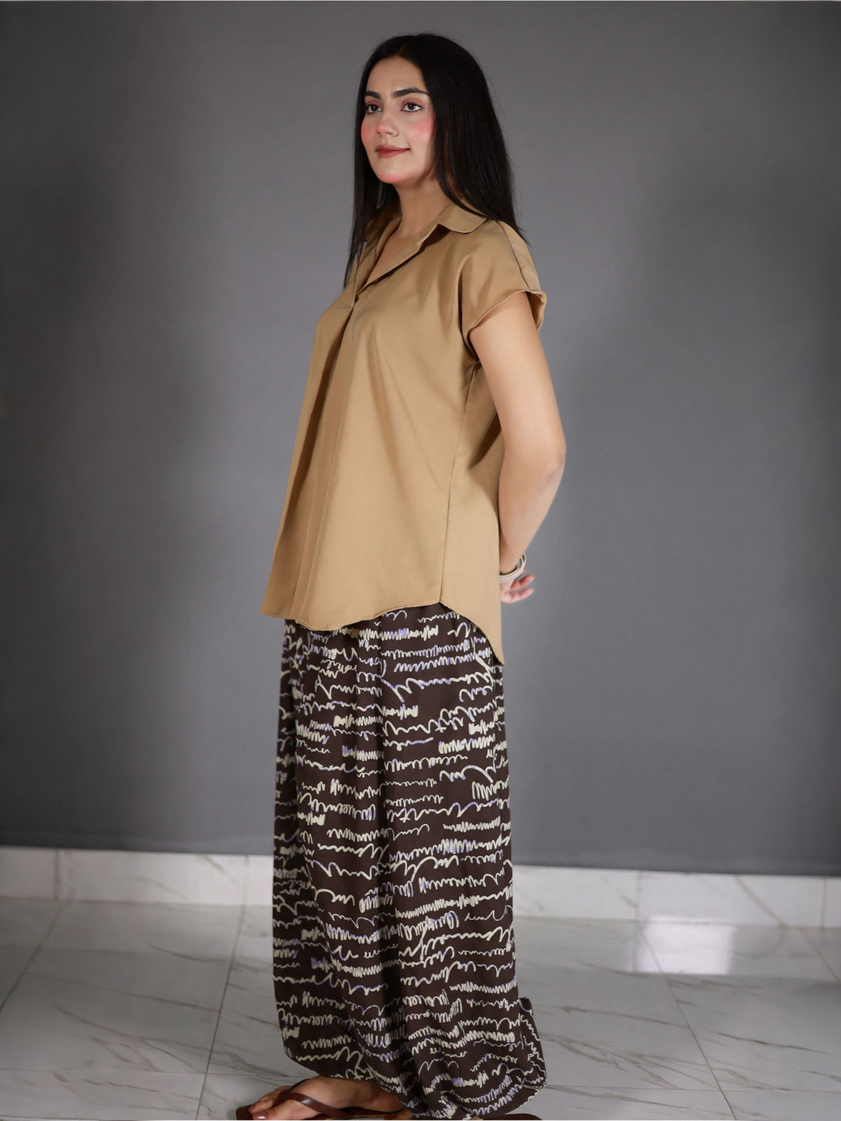 Boxy dune shirt only