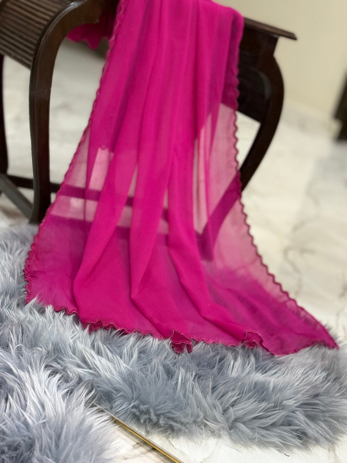 Pink pearl dress