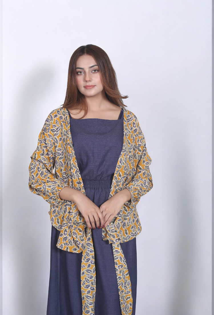 Three piece printed