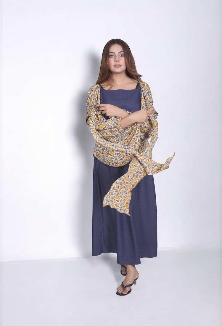 Three piece printed