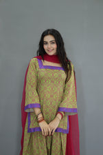 Lawn chunri parrot
