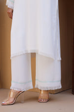 White thread dress