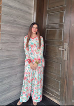 Lawn floral farshi set
