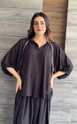 Black stripo set