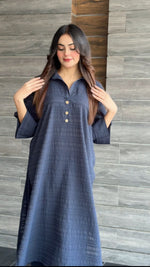 Modo blue set kurta shalwar