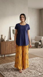Lawn Mustard blue