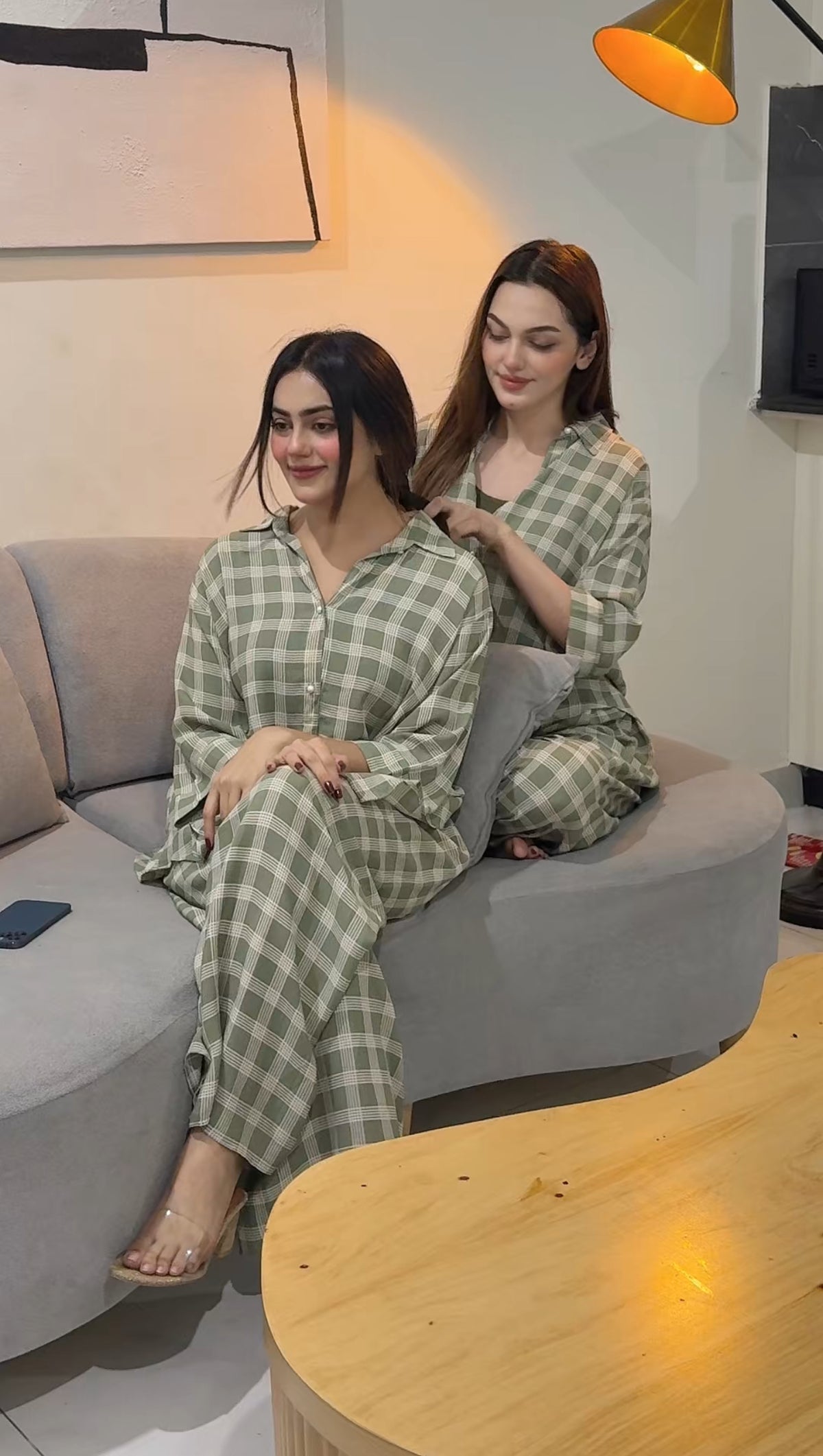 Gingham set