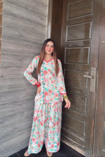 Lawn floral farshi set