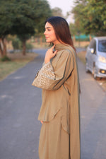 Pistachio embroidered
