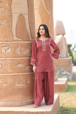 Rose gold Farshi set