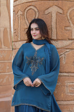 Zinc embroidered