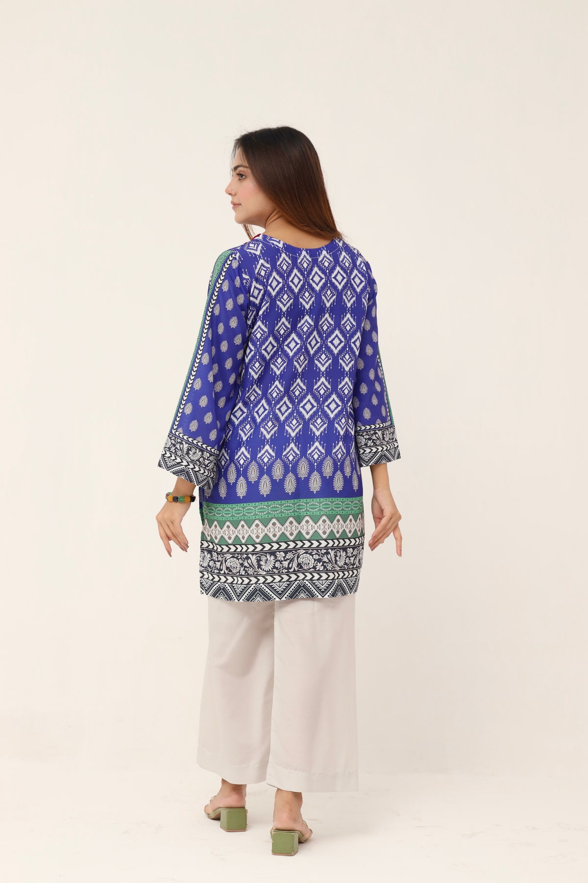 2 piece blue