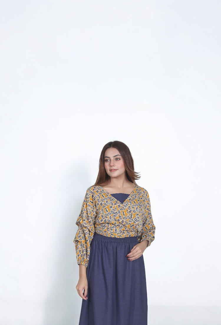 Three piece printed