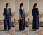 Lawn Bloom Navy Blue